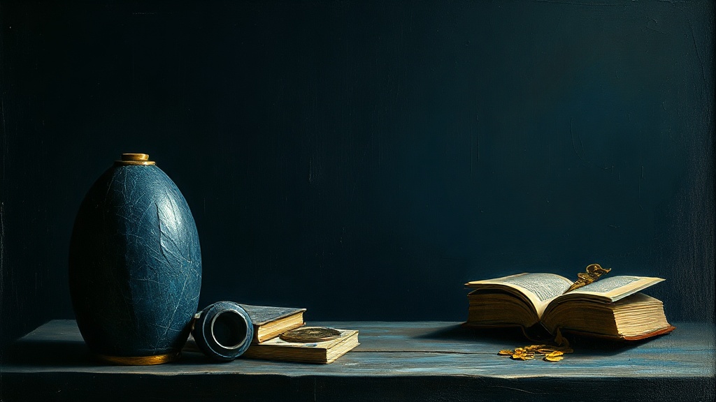 A robed judge tears a standard parchment contract in half, then writes a new agreement with a feather quill as discarded scrolls pile on the floor.